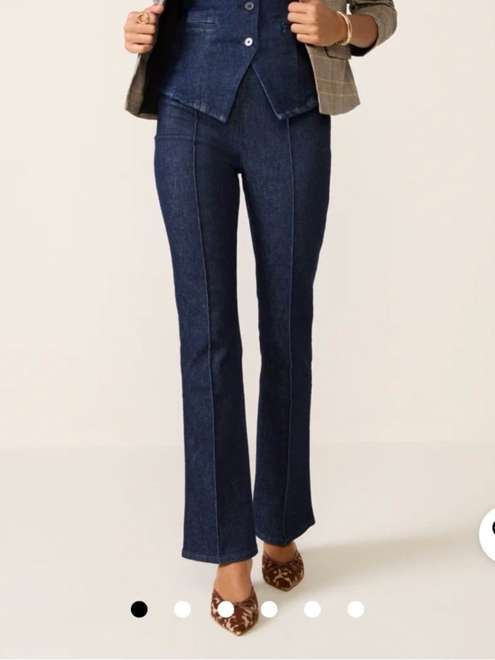 Spanx Mini Flare Jeans - Size M